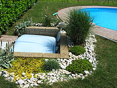 Skrita montažna poliestrska strojnica, primer 2