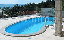 Galerija slik poliestrski bazeni